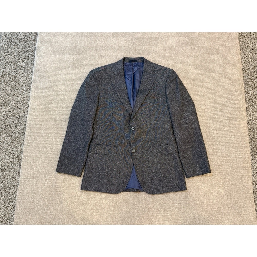 Suitsupply Wool Silk Blazer Napoli Zignone Sportcoat 48 / 38R Charcoal Gray